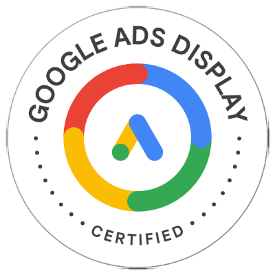 Google Ads Display certification badge